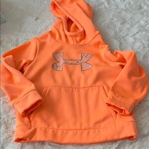 Under Armour Kids Vibrant Orange Hoodie